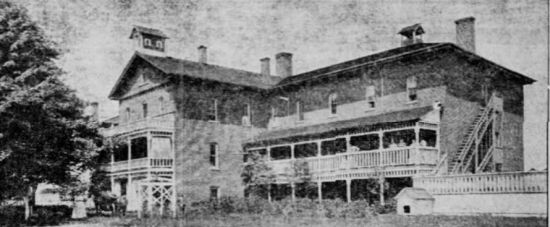 St. Clair County Poor Farm before the 1914 Fire