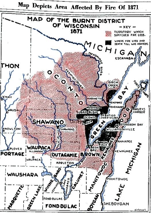 U.S. Data Repository, The great Peshtigo fire Inc.